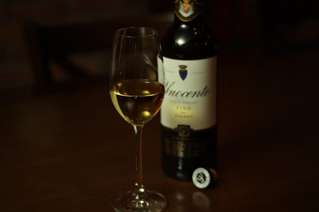 金色に輝くお酒』シェリー バルデスピノ イノセンテ フィノ | bar alba